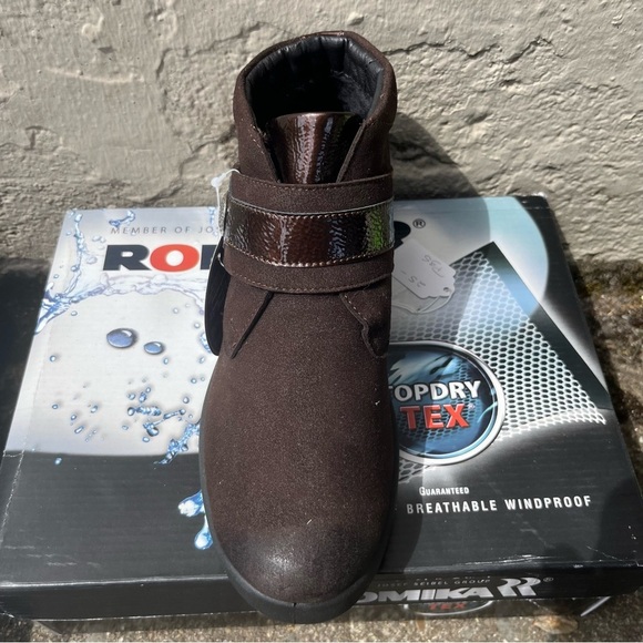 Romika Madera Brown Suede Ankle Boots 6.5/37 - Picture 2 of 7